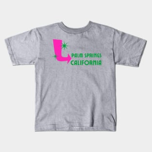 Palm Springs California Retro Vintage Kids T-Shirt